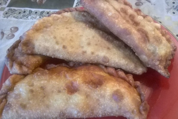 Хрустящие чебуреки на заварном тесте