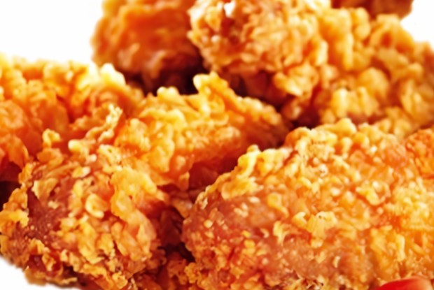 Хрустящие куриные крылышки в кукурузных хлопьях