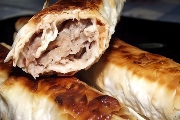 Хрустящие трубочки из лаваша