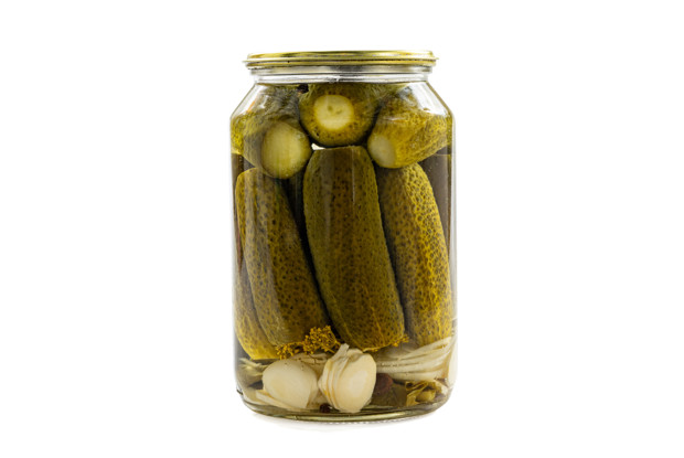 Хрустящие огурцы с уксусом на зиму