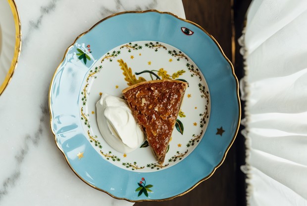 Хрустящий тарт с орехами пекан