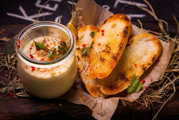 Хумус из рыжей чечевицы