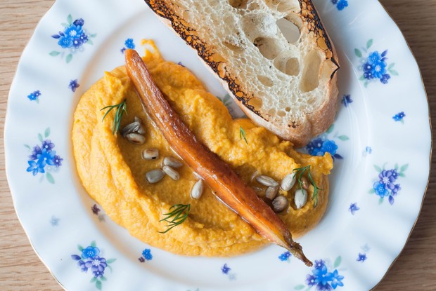 Хумус морковный