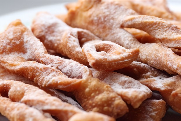 Хворост с коньяком