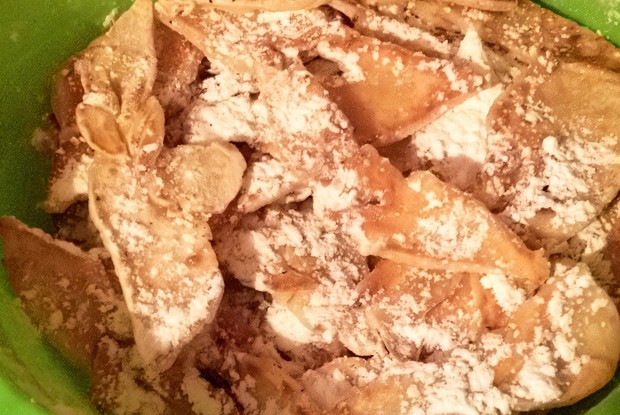 Хворост с обезжиренным кефиром