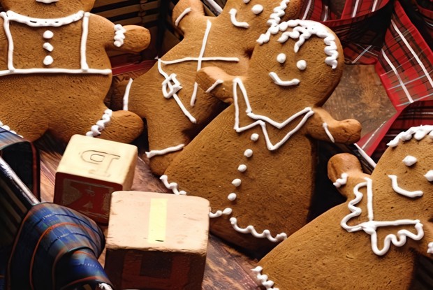 Имбирные человечки с медом