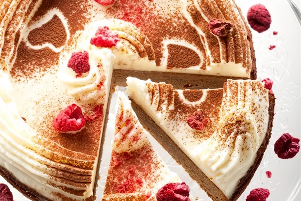 Имбирный торт с кремом из маскарпоне