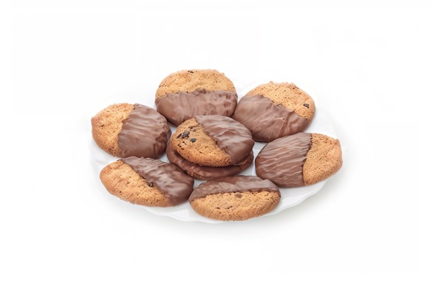 Имбирное печенье с миндалем