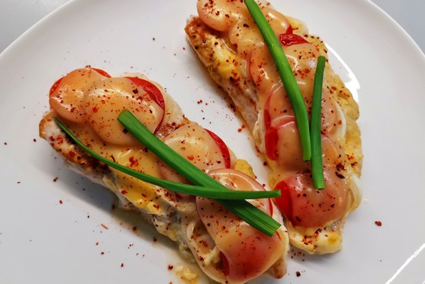 Индейка по-французски