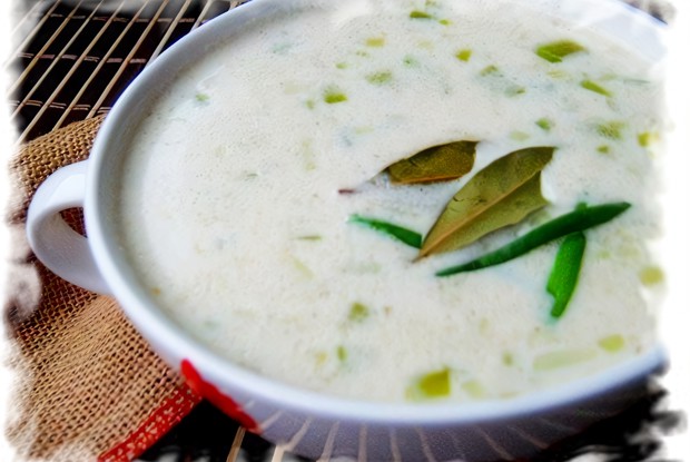 Ирландский суп с геркулесом и луком-пореем