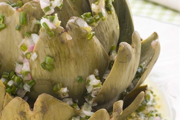 Испанские артишоки под маринадом