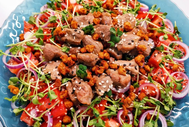 Итальянский салат с уткой