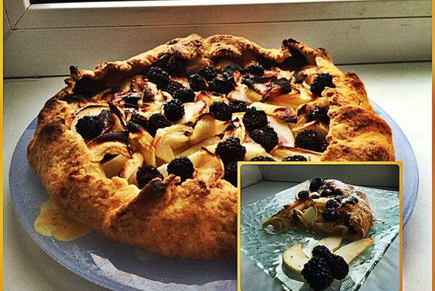 Яблочная галета (Apple Galette)