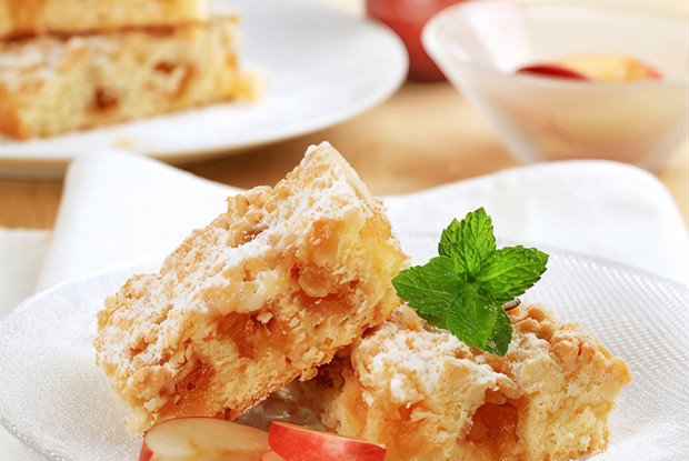 Яблочный пирог с амаретто