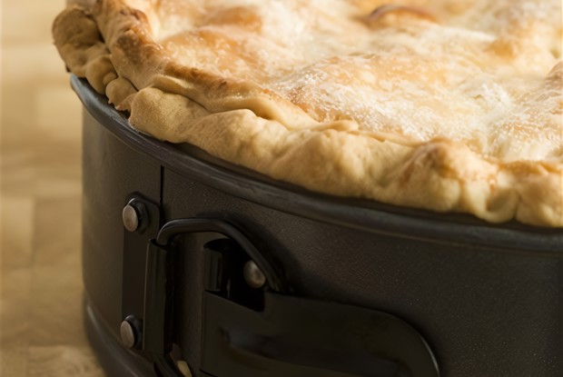 Яблочный пирог с песочным тестом