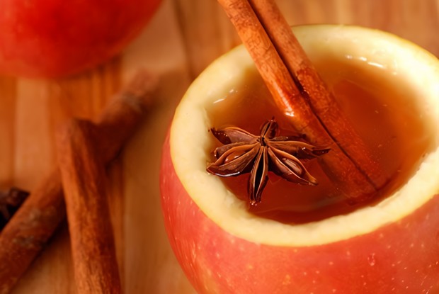 Яблочно-карамельный сидр от Starbucks