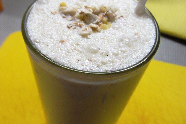 Яблочно-овсяный смузи на завтрак