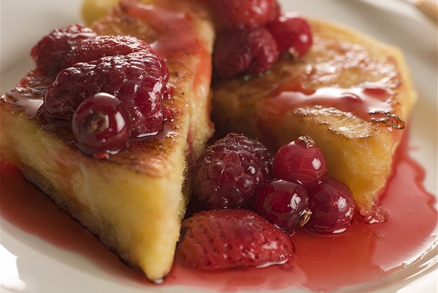 Ягодный пудинг