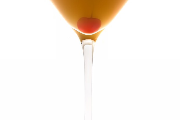 Ягодно-ореховый мартини