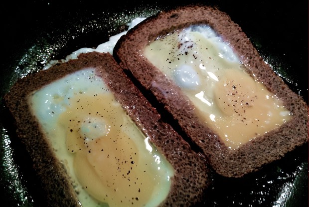 Яичница бородинская