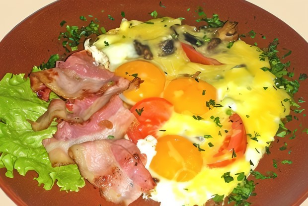 Яичница овощная по-итальянски