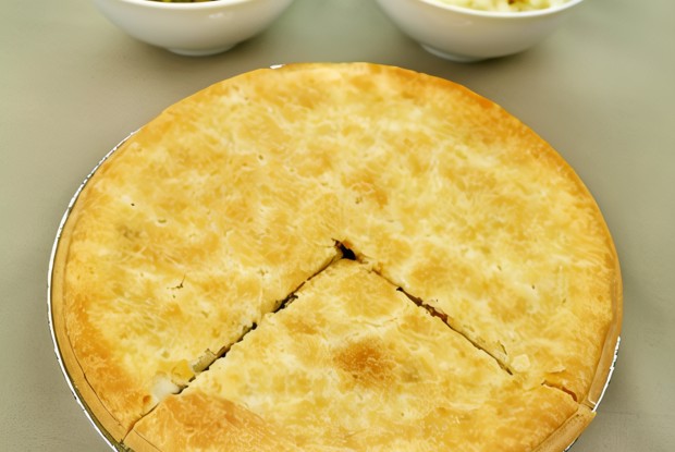 Яично-картофельный пай с прошутто