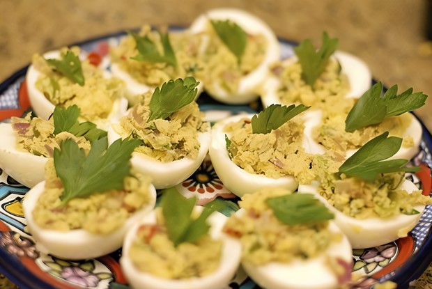 Яйца фаршированные форшмаком