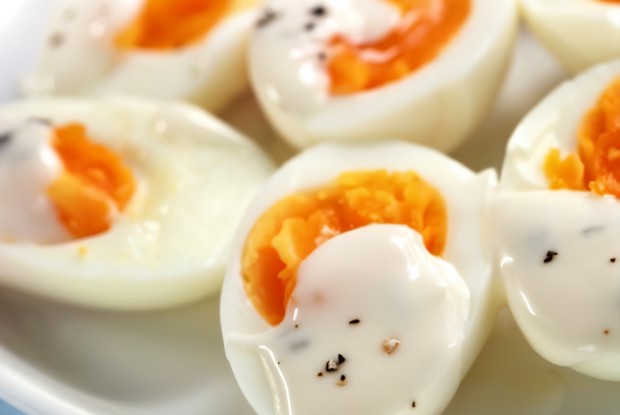 Яйца под майонезом