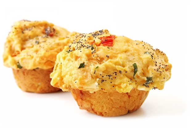 Яйца в булочках