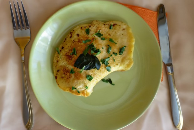 Яйцо в тесте