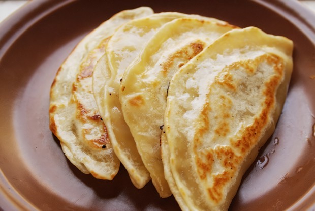 Янтых с фаршем индейки