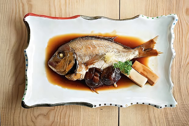 Японская дорада с соусом нитцуке