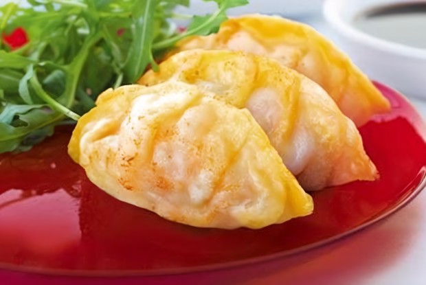 Японские пельмени гедза (Геза) с мясным фаршем