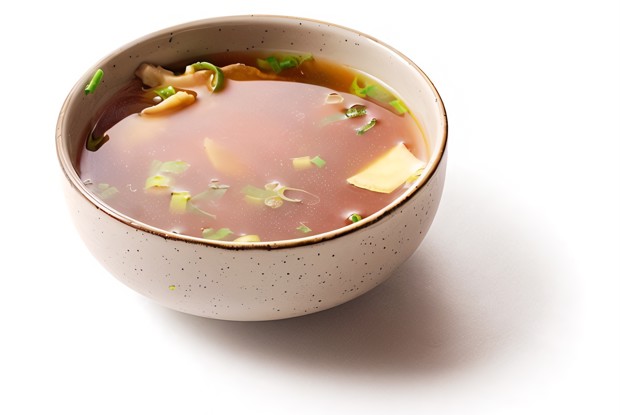 Японский рыбный бульон умеван