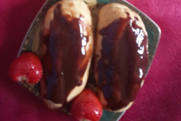 Эклеры с какао