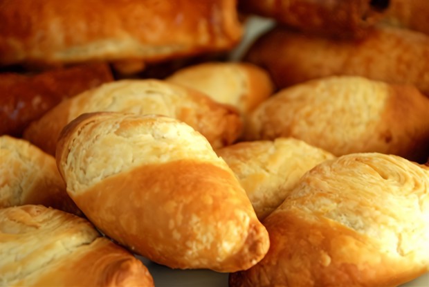 Эклеры со спаржей