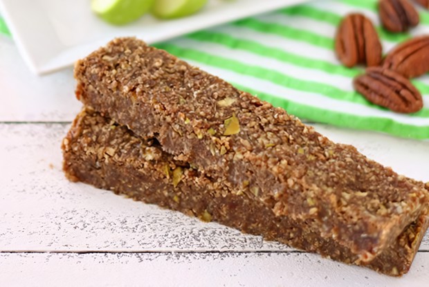 Энергетические батончики с яблоком и корицей