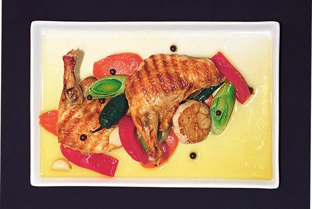 Эскабече из цесарки