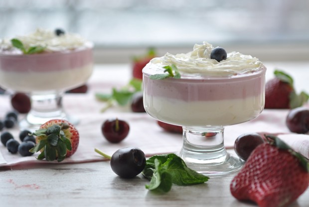 Йогуртовый десерт в мультиварке