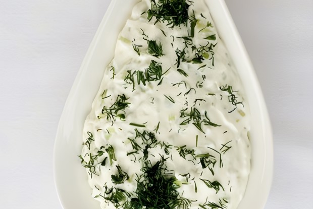 Йогуртовый соус с укропом
