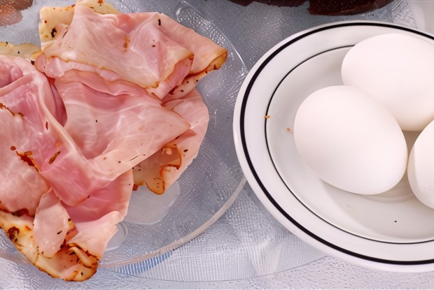 Йоркская ветчина с яйцом — к супу