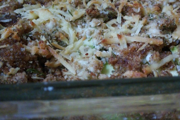 Кабачки фаршированные творогом