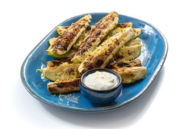 Кабачки на мангале