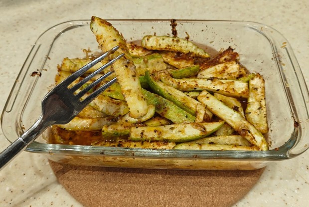 Кабачки с сыром пармезан