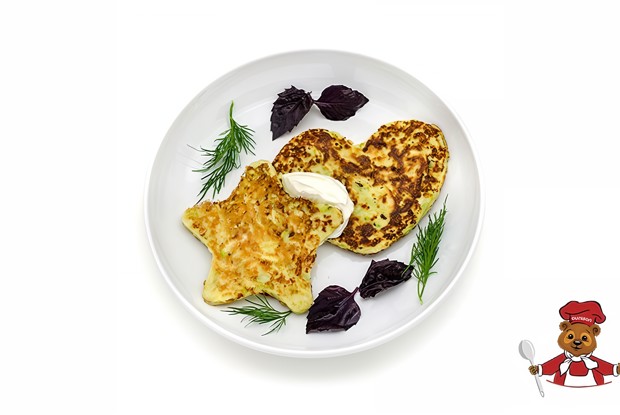 Кабачковые оладушки