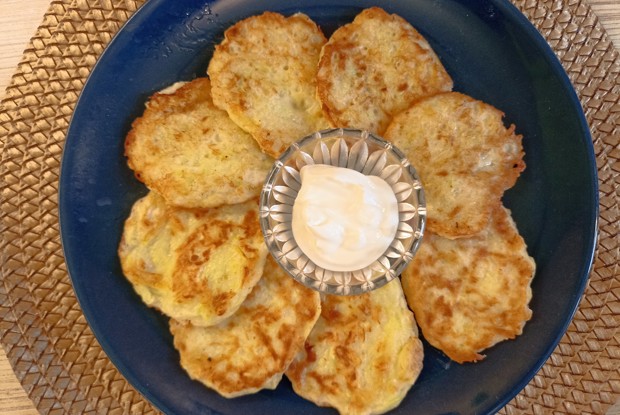 Кабачковые оладьи как у бабушки