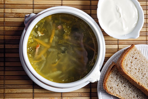 Калья с копченостями