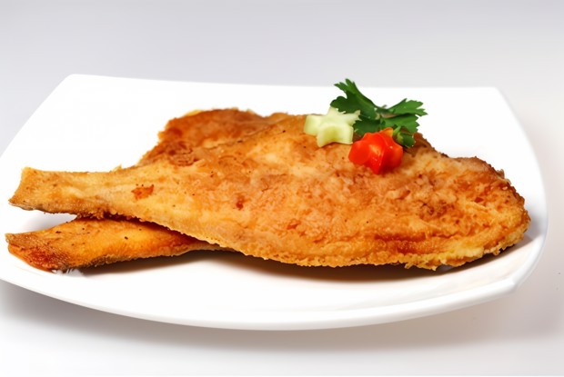 Камбала в молотой маце