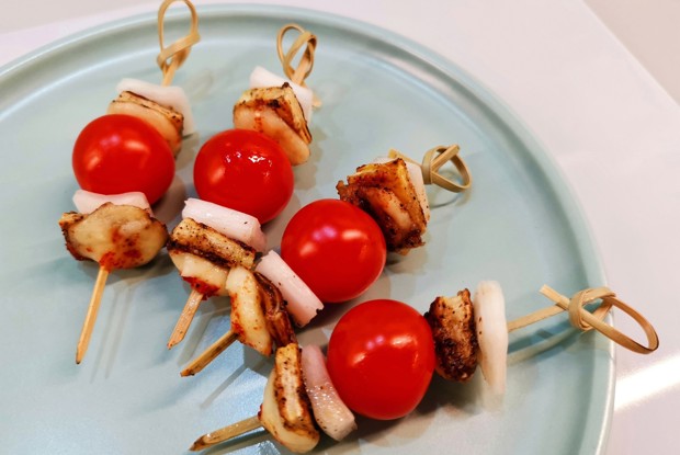 Канапе с кабачком