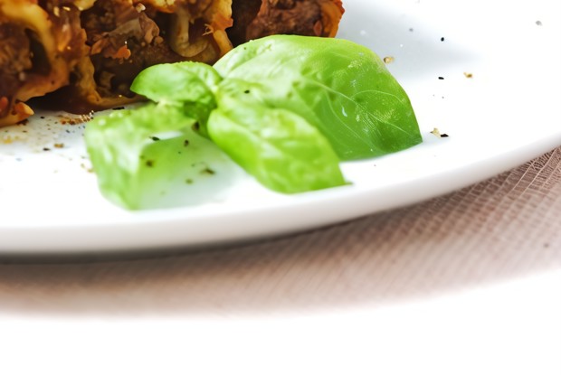 Каннеллони с куриной печенью и ветчиной под соусом из потрошков